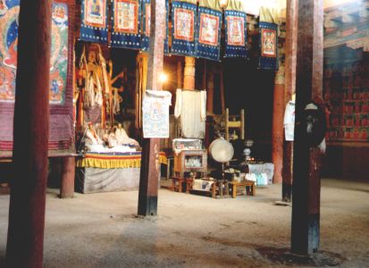 in the heart of Leh Palace