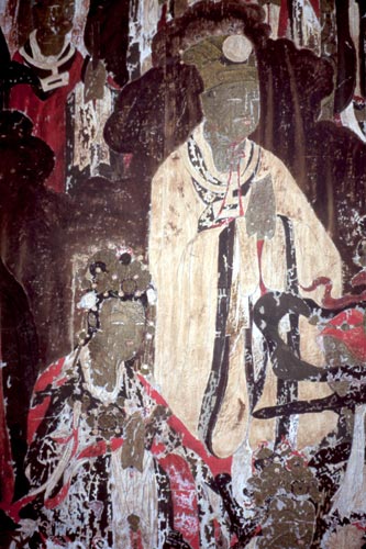 The Baisha frescos show a mix of Han, Naxi, and Tibetan styles.