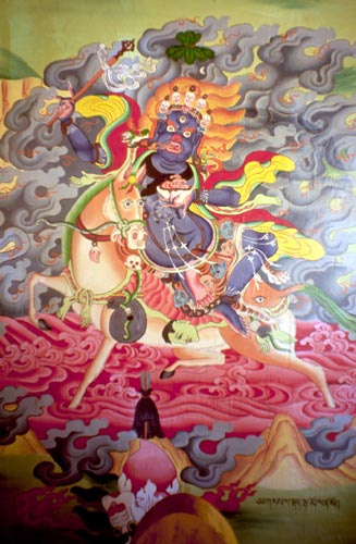 Tibetans have a vivid imagination!