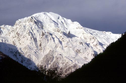 Tibetan pilgrims circumambulate this peak over seven days in autumn.