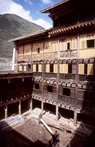 Mao Zedong stayed here on his Long March in the 1930s.