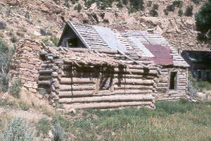 Harper ghost town in Nine Mile Canyon