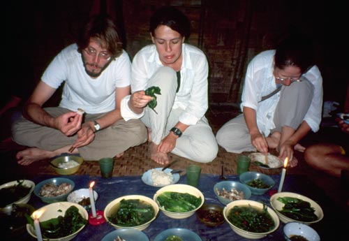 Lao-style dinner