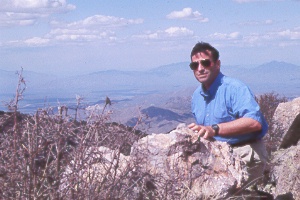 Bill atop Mt. Wrightson