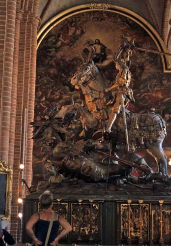 Consecrated in 1306, Storkyrkan is the oldest building in Stockholm.