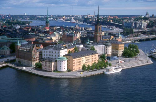 The big ferries in the background will take you to Helsinki and other Baltic ports.