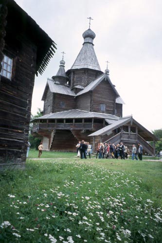 These old buildings were saved from destruction during Stalin's rural modernization programs.