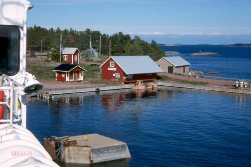 The ferries within the Aland Islands were free of charge!