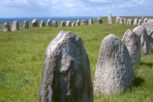 a lonely hilltop--perfect for a prehistoric memorial