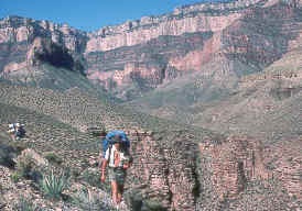 Tonto Trail near Grapevine Canyon